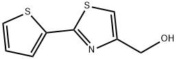 [2-(2-THIENYL)-1,3-THIAZOL-4-YL]METHANOL 结构式