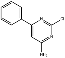 2-氯-6-苯基嘧啶-4-胺, 54994-35-3, 结构式