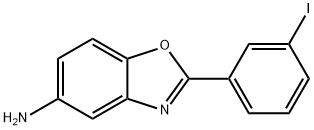 2-(3-IODO-PHENYL)-BENZOOXAZOL-5-YLAMINE Struktur