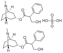 硫酸阿托品原料药,55-48-1,结构式