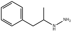 (1-メチル-2-フェニルエチル)ヒドラジン 化学構造式