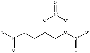 グリセロールトリニトラート 化学構造式