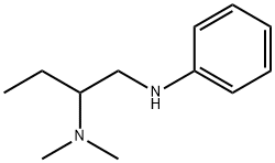 N',N'-Dimethyl-N-phenyl-1,2-butanediamine,55-71-0,结构式