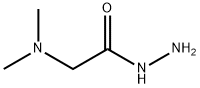 DIMETHYLAMINO-ACETIC ACID HYDRAZIDE 化学構造式