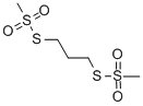 ビスメタンチオスルホン酸1,3-プロパンジイル 化学構造式