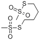 1,4-Butanediyl Bismethanethiosulfonate,55-99-2,结构式