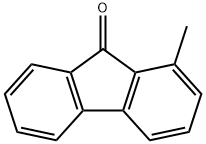 1-methyl-9H-fluoren-9-one Struktur