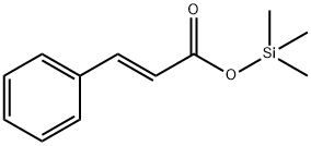 (E)-3-フェニルプロペン酸トリメチルシリル 化学構造式