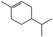 4-イソプロピル-1-メチルシクロヘキセン 化学構造式