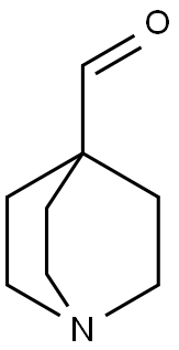4-奎宁环甲醛, 55022-91-8, 结构式