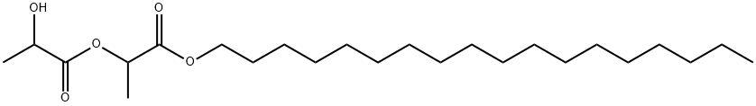 1-methyl-2-(octadecyloxy)-2-oxoethyl lactate Struktur