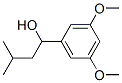 α-イソブチル-3,5-ジメトキシベンゼンメタノール 化学構造式