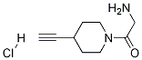 2-AMino-1-(4-ethynylpiperidin-1-yl)ethanone hydrochloride 结构式