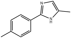 4-METHYL-2-P-TOLYL-1H-IMIDAZOLE 化学構造式