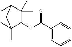 苯甲酸-1,3,3-三甲基双环[2.2.1]庚-2-醇酯,55066-54-1,结构式