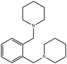 1,1'-(1,2-Phenylenebismethylene)bispiperidine Struktur