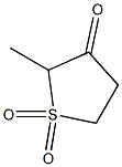 2-methyl-3-oxothiophane-1-dioxide Struktur