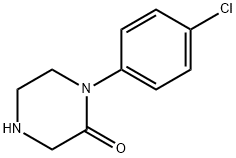 1-(4-Chlorophenyl)piperazin-2-one Struktur