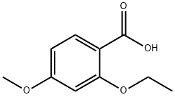 2-乙氧基-4-甲氧基苯甲酸, 55085-15-9, 结构式