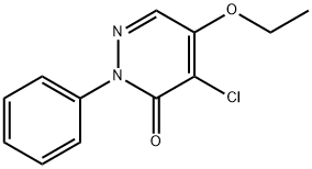 4-Chloro-5-ethoxy-2-phenyl-3(2H)-pyridazinone Structure