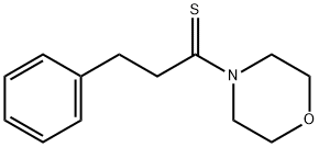 Morpholine,  4-(3-phenyl-1-thioxopropyl)-  (9CI) Struktur