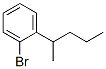 ブロモ-sec-ペンチルベンゼン 化学構造式