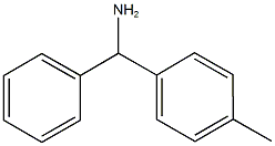α-(p-トリル)ベンジルアミン 化学構造式
