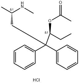 L-α-NoracetylMethadol Hydrochloride Structure
