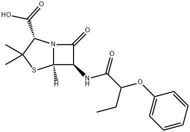 丙匹西林, 551-27-9, 结构式