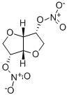 1,4:3,6-ジアンヒドロ-D-マンニトールジニトラート 化学構造式