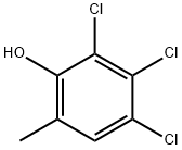 4,5,6-trichloro-o-cresol Structure