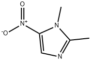 二甲硝咪唑,551-92-8,结构式