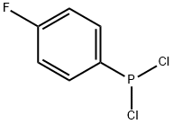 Dichloro(p-fluorophenyl)phosphine Struktur