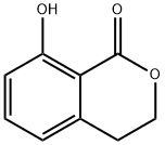 1H-2-BENZOPYRAN-1-ONE, 3,4-DIHYDRO-8-HYDROXY- Structure