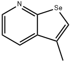 3-Methylselenolo[2,3-b]pyridine 结构式