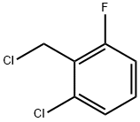 2-Chloro-6-fluorobenzyl chloride Struktur