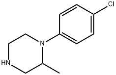 1-(4-氯苯基)-2-甲基哌嗪,55117-80-1,结构式