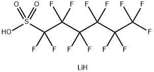 1-Hexanesulfonic acid,1,1,2,2,3,3,4,4,5,5,6,6,6-tridecafluoro-,lithium salt|全氟己烷磺酸锂