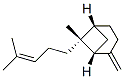 (1R,5R,6R)-6-Methyl-2-methylene-6-(4-methyl-3-pentenyl)bicyclo[3.1.1]heptane,55123-21-2,结构式
