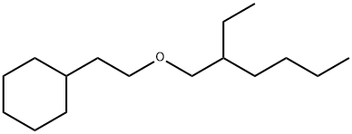2-(2-Ethylhexyloxy)ethylcyclohexane 结构式