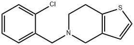 Ticlopidine Struktur