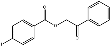4-Iodobenzoic acid phenacyl ester 结构式