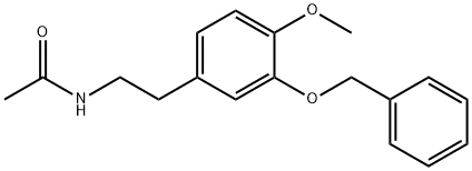 N-(3-(benzyloxy)-4-Methoxyphenethyl)acetaMide Struktur