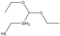 巯甲基甲基二乙氧基硅烷,55161-63-2,结构式