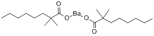 ネオデカン酸バリウム 化学構造式