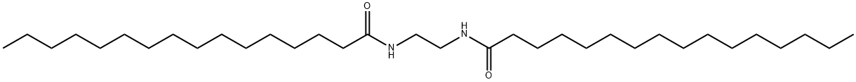 N,N'-ethane-1,2-diylbishexadecan-1-amide  Struktur