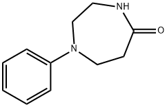 1-Phenyl-[1,4]diazepan-5-one Structure