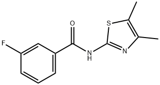 Benzamide, N-(4,5-dimethyl-2-thiazolyl)-3-fluoro- (9CI)|