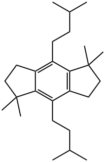 1,2,3,5,6,7-Hexahydro-1,1,5,5-tetramethyl-4,8-bis(3-methylbutyl)-s-indacene 结构式