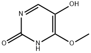 2(1H)-Pyrimidinone, 5-hydroxy-4-methoxy- (9CI) 结构式